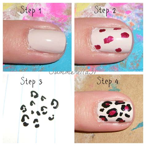 Wonderland Nails Leopard Print Nails Tutorial