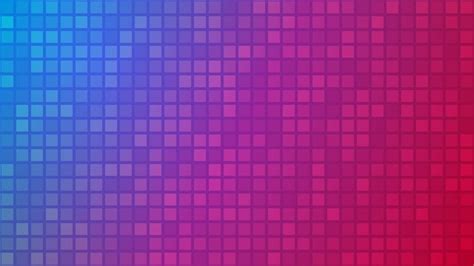 Абстрактный фон из маленьких квадратов или пикселей синего розового и