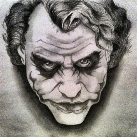 Joker Pencil Sketch At Explore Collection Of Joker