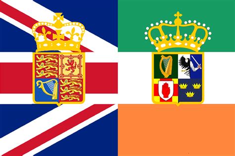 anglo irish dual monarchy r vexillology