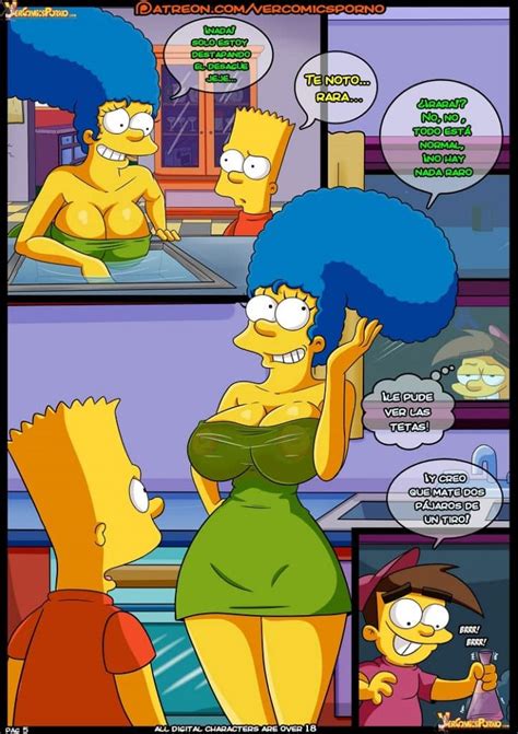 El cómic porno de Los Simpsons que querías leer Hasta Rod Flanders la pone ZUBBY COM