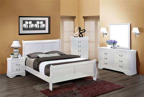 Ashley furniture realyn queen 6 piece chipped white bedroom set. White Full Size Sleigh Bedroom Set | My Furniture Place