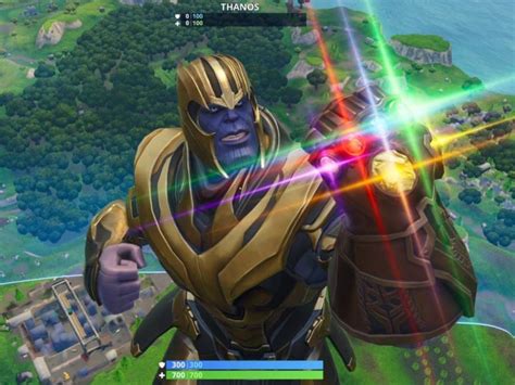 Thanos And The Infinity Gauntlet Have Invaded Fortnite And It Is Simply