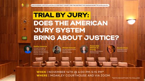 Trial By Jury Does The American Jury System Bring Us Justice Discovering Justice