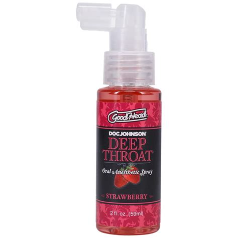 Buy Doc Johnson Goodhead Deep Throat Spray Numbs Throat Relaxes