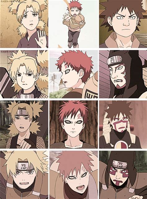 The Sand Siblings Naruto Anime Naruto Bonito Naruto Uzumaki Shippuden