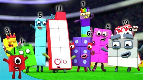 Numberblocks Number Squads Learn To Count Learning Blocks Youtube