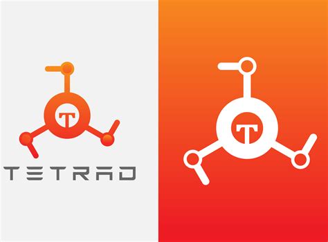Tetrad Robotics Company Logo Design By Md Asraful Logo And Branding