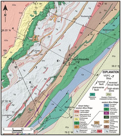 Stand And Deliver Wandm Geology Leads The Virginia Geological Field