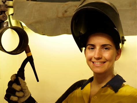 Welding Apprentice Ellie Smith Constructs Her Dream Career Newcastle