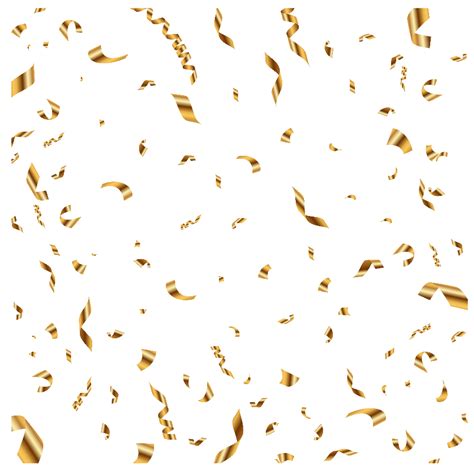 Download High Quality Confetti Transparent Background Golden