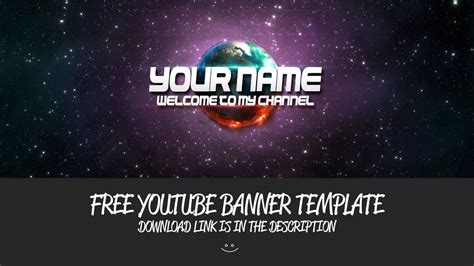 Free Youtube Space Banner Youtube