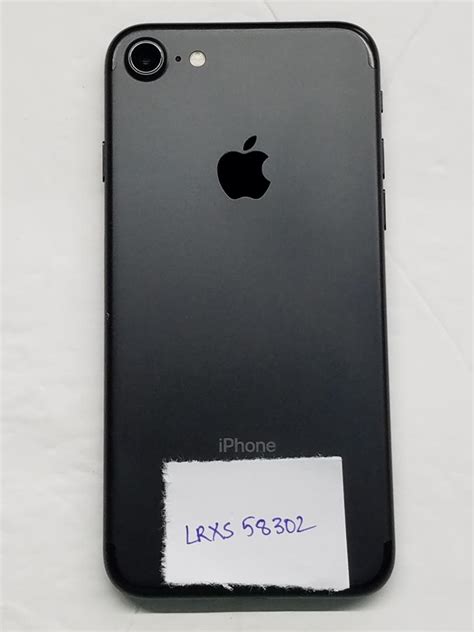 Apple Iphone 7 T Mobile Jet Black 128gb A1660 Lrxs58302 Swappa
