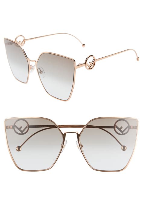 Fendi F Is Fendi 63mm Oversized Sunglasses Nordstrom