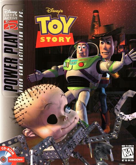 Disneys Toy Story 1995 Windows Box Cover Art Mobygames
