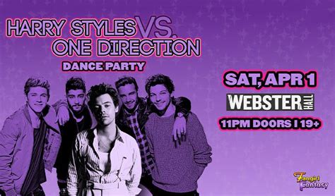 Harry Styles Vs One Direction Dance Party The Bowery Presents