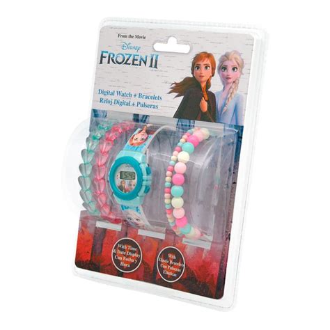 Disney Frozen 2 Digital Watch And Bracelet Set 8435507825047
