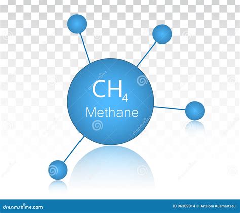 Methane Ch4 Icon Royalty Free Stock Photography