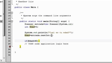 Uso De If Else En Java Con Ejemplo De Mayor A Edad En Netbeans Youtube My XXX Hot Girl