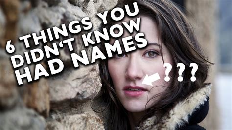6 Things You Didnt Know Had Names Youtube