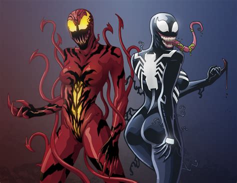 C Female Venom X Male Reader X Female Carnage Truy N Male Reader X