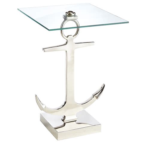 Anchor Accent Table Outdoor Accent Table Accent Table Beach House Decor