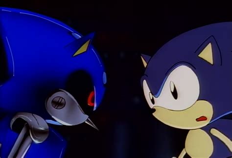 Sonic Ova Sonic Sonic Art Metal Sonic