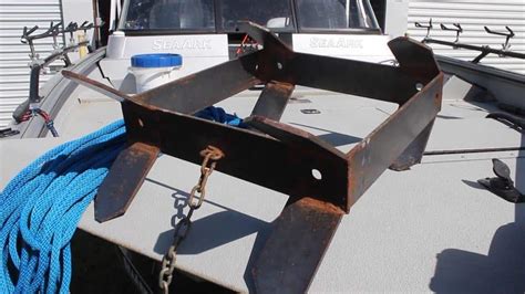 1280 x 720 jpeg 105 кб. Box Anchor - The Affordable DIY Catfish Boat Anchor