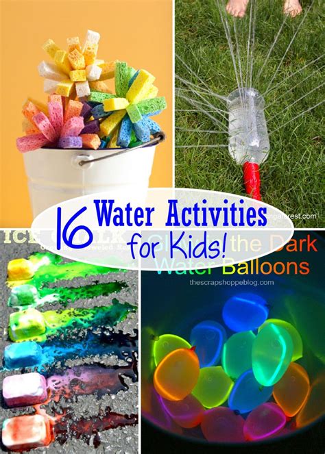 Water Activities For Kids
