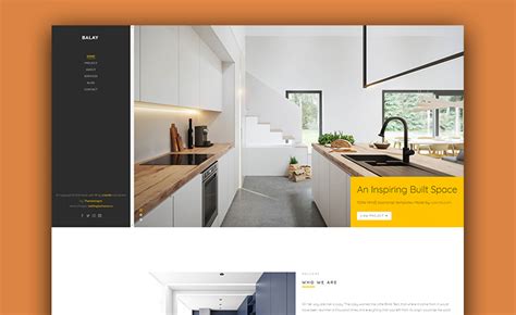 Make Your Website Great With This Free Interior Design Portfolio Template