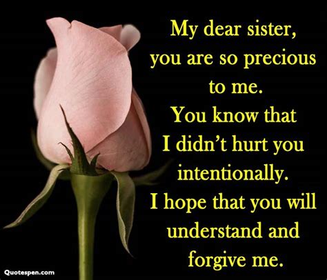 Sorry Quotes For Sister Best Apology Messages With Images