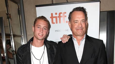 Tom Hanks Son Chet Reveals They Re Filming A Movie Together For The First Time Exclusive