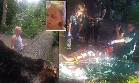 Blackburn Schoolgirl Is Felled By Large Falling Tree But Escapes With