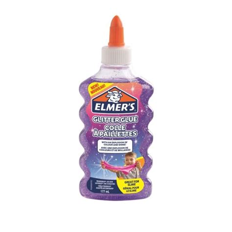 Elmers Classic Glitter Glue 6oz Purple