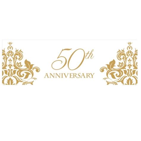 6 50th Anniversary Clipart Preview Happy 50th Annive Hdclipartall