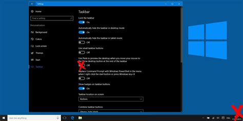 How To Remove The Show Desktop Button On Windows 10