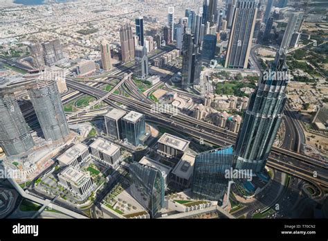 Dubai Skyline From Above Hi Res Stock Photography And Images Alamy