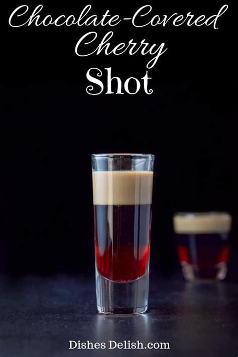 Chocolate Covered Cherry Shot Dishes Delish