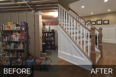 Increase the square footage of your home by upgrading your basement. A Naperville Basement Before & After Pictures | Home ...