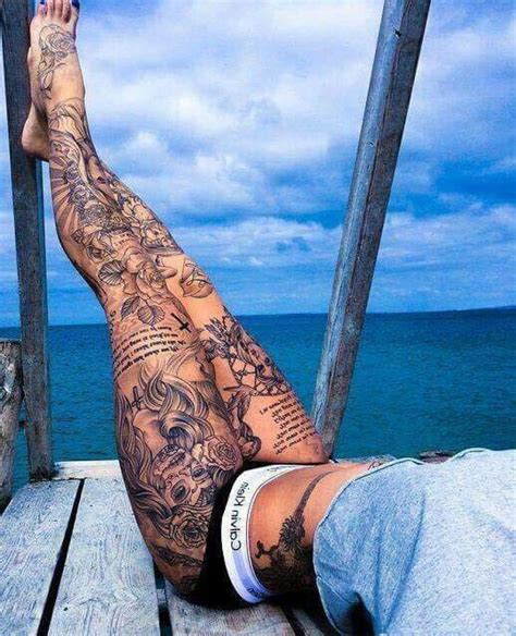 tattooed legs leg tattoos women leg tattoos full leg tattoos