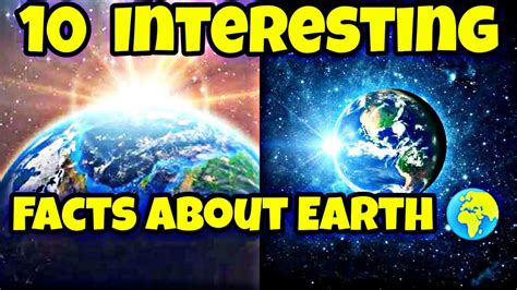 10 Facts About Earth Interesting Facts About Earth Youtube