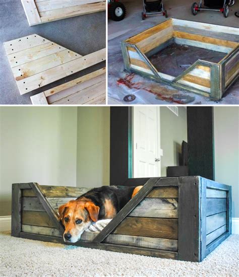 Your choice of a dog bed can either make or break the comfort of your dog while resting on his personal space. Making Sleeping Arrangements: Creative Ideas for DIY Dog ...