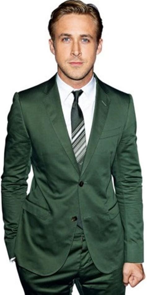 Ryan Gosling Suiting Up In Green Mighty Fine Ryan Gosling Suit Suit