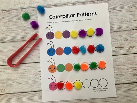 Pom Pom Printable Toddler Activity Pack Kindred Inspiration