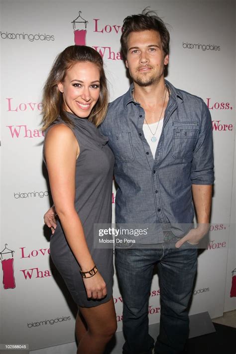 Haylie Duff And Nick Zano Attend The Love Loss And What I Wore