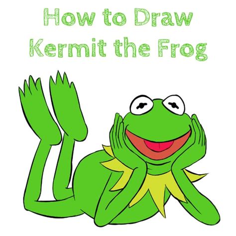 How To Draw Kermit The Frog How To Draw Easy