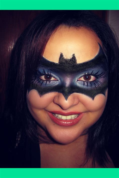 My Version Of A Bat Mask ♥ Halloween Makeup Jenny Vs