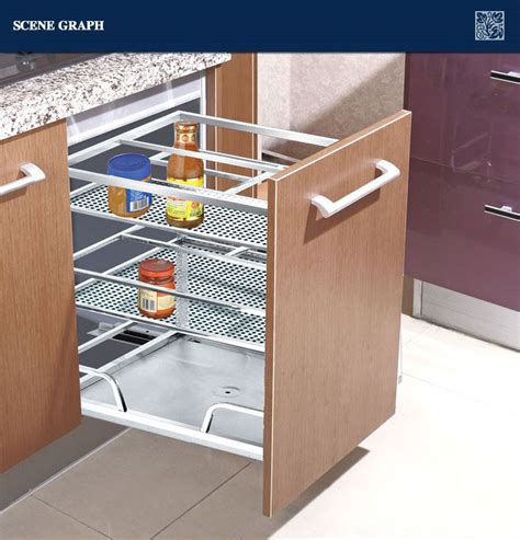There are 775 pull out kitchen for sale on etsy, and they cost $69.59 on average. Modern Stainless Steel Kitchen Drawer Basket 201 - Buy ...