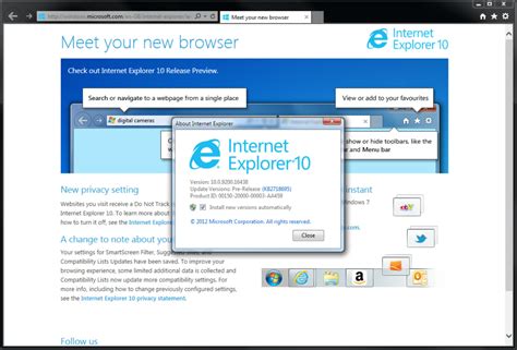 Internet Explorer 10 For Windows 7 Windows Download