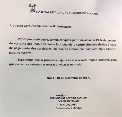 Hospital Estadual Ruy Pereira Suspende Cirurgias Por Falta De Pagamento